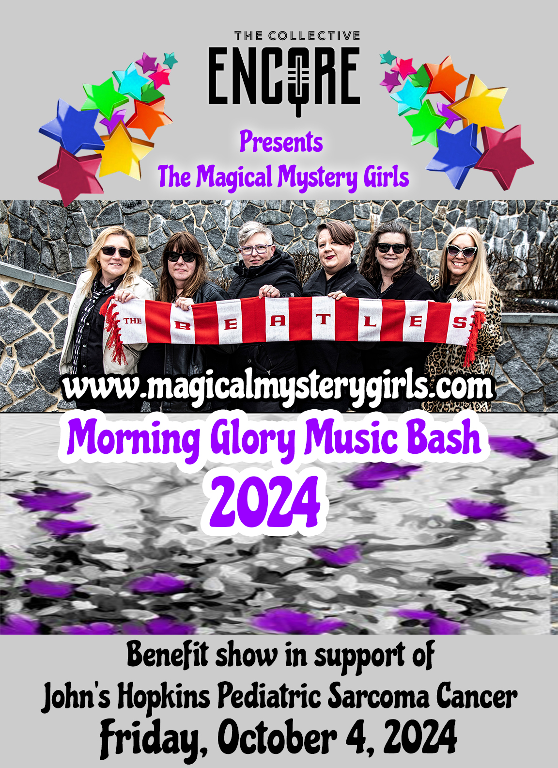 Morning Glory Music Bash Flyer